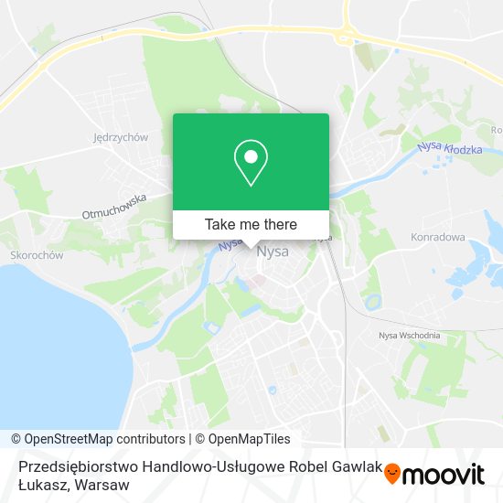 Przedsiębiorstwo Handlowo-Usługowe Robel Gawlak Łukasz map