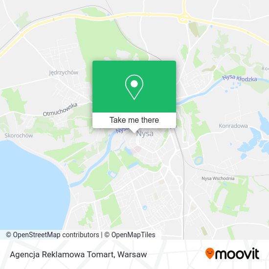 Agencja Reklamowa Tomart map