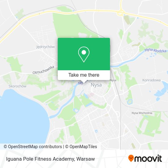 Iguana Pole Fitness Academy map