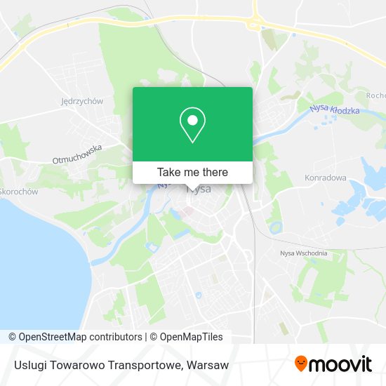 Uslugi Towarowo Transportowe map