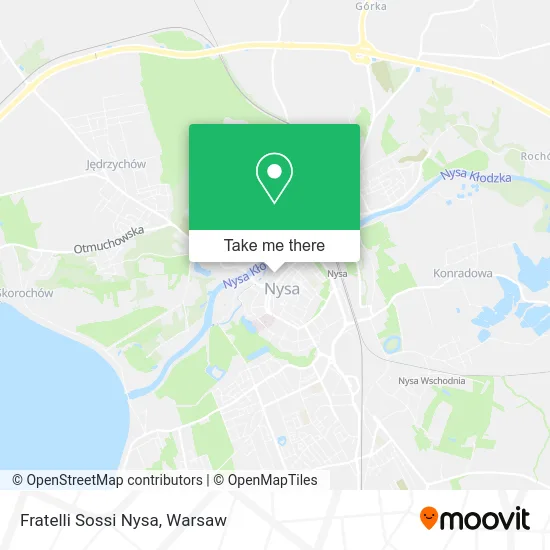 Карта Fratelli Sossi Nysa