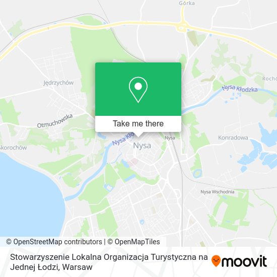 Stowarzyszenie Lokalna Organizacja Turystyczna na Jednej Łodzi map