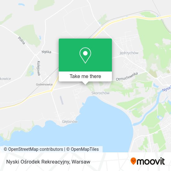 Nyski Ośrodek Rekreacyjny map