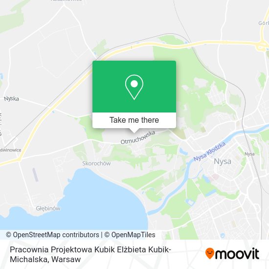 Pracownia Projektowa Kubik Elżbieta Kubik-Michalska map