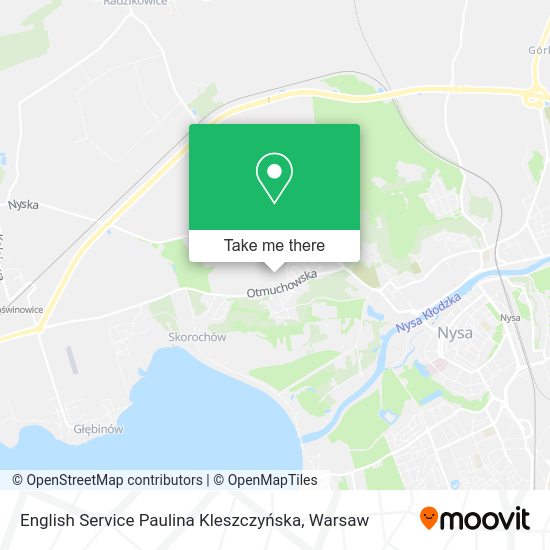 Карта English Service Paulina Kleszczyńska