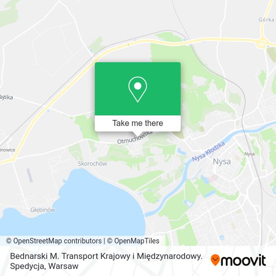 Карта Bednarski M. Transport Krajowy i Międzynarodowy. Spedycja