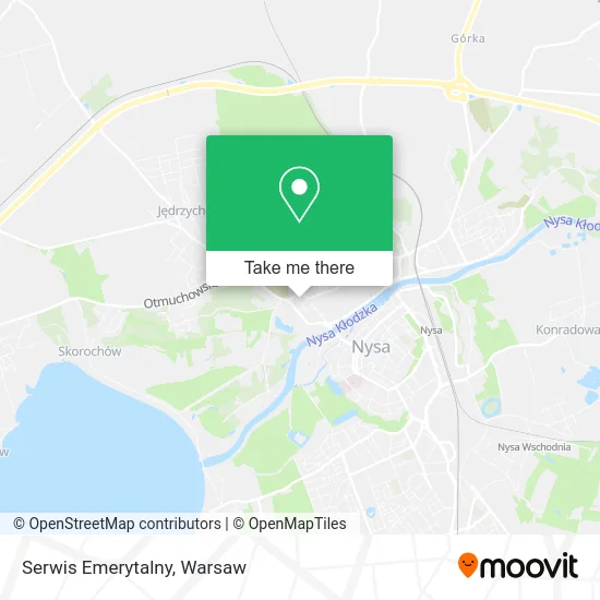 Serwis Emerytalny map