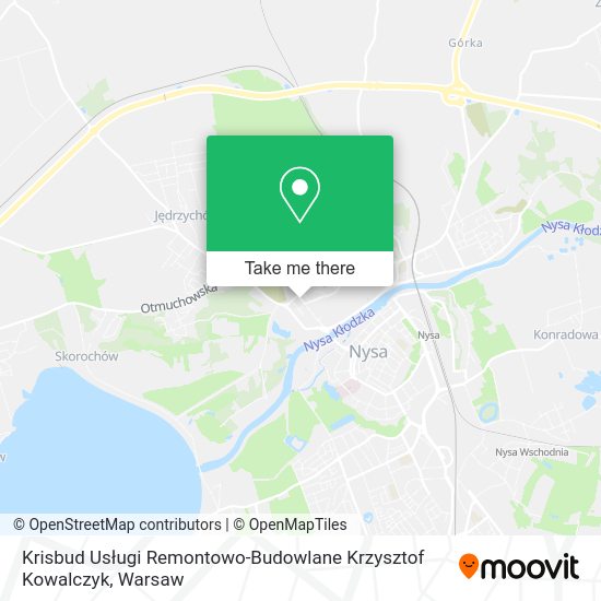 Krisbud Usługi Remontowo-Budowlane Krzysztof Kowalczyk map