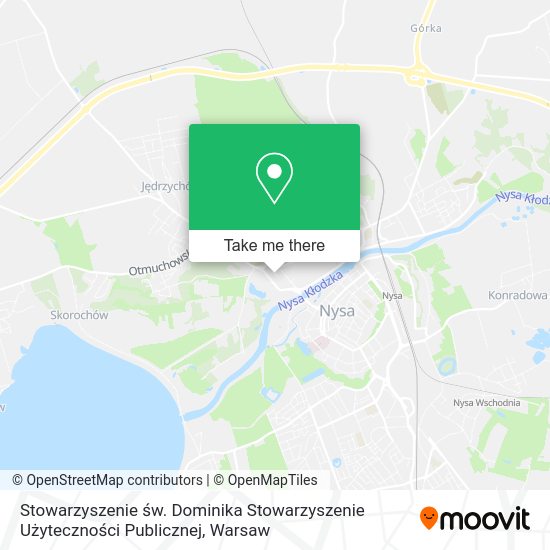 Stowarzyszenie św. Dominika Stowarzyszenie Użyteczności Publicznej map