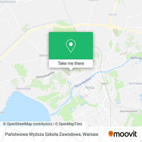 Państwowa Wyższa Szkoła Zawodowa map