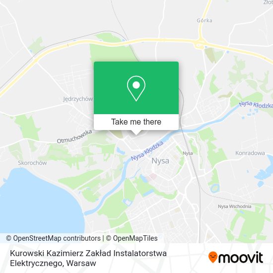 Kurowski Kazimierz Zakład Instalatorstwa Elektrycznego map