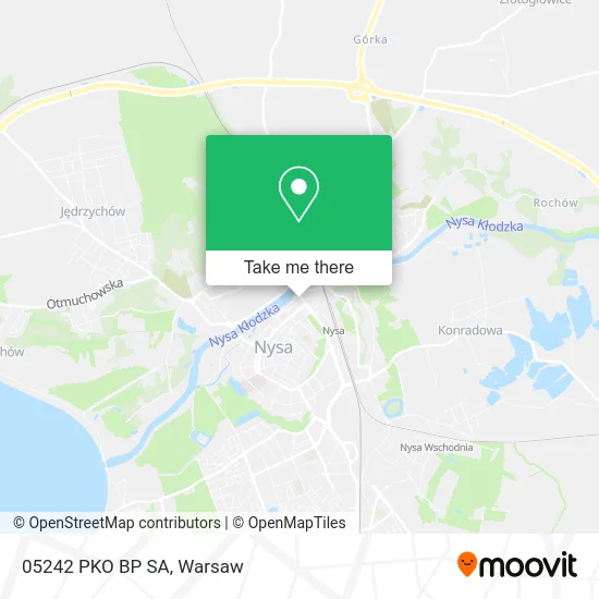 Карта 05242 PKO BP SA