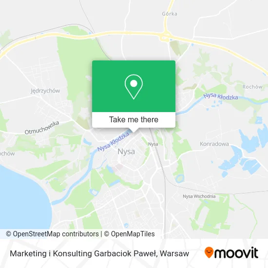 Карта Marketing i Konsulting Garbaciok Paweł