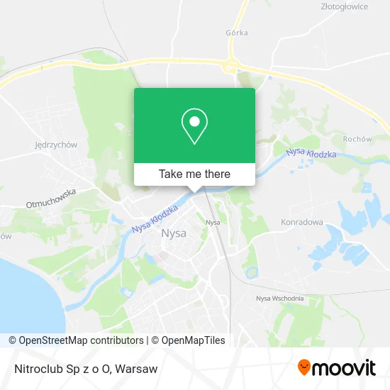 Карта Nitroclub Sp z o O