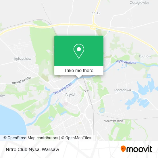 Карта Nitro Club Nysa