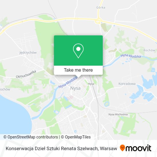 Konserwacja Dzieł Sztuki Renata Szelwach map