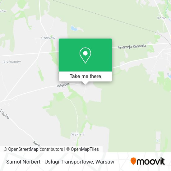 Samol Norbert - Usługi Transportowe map