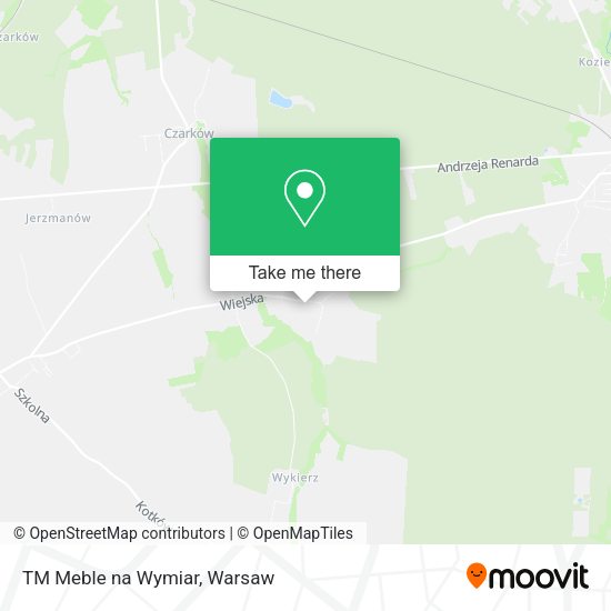 TM Meble na Wymiar map