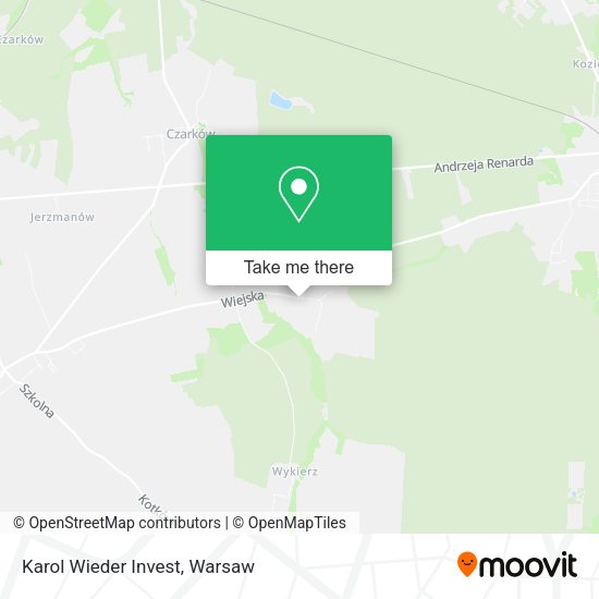 Karol Wieder Invest map