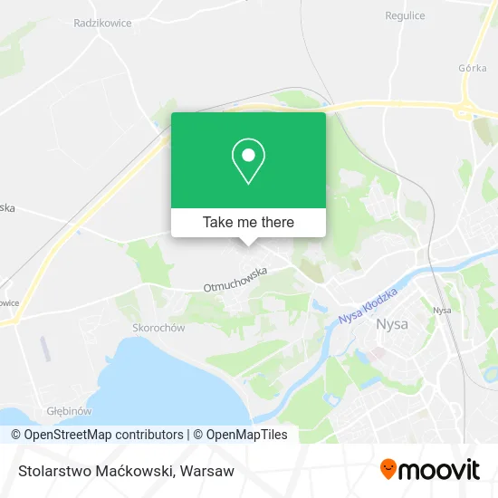 Карта Stolarstwo Maćkowski