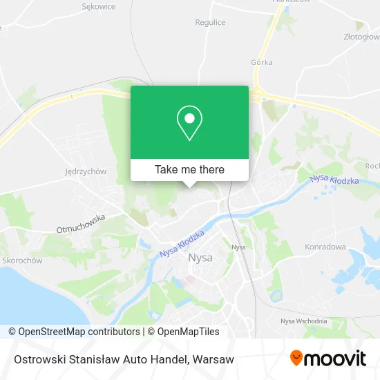 Карта Ostrowski Stanisław Auto Handel