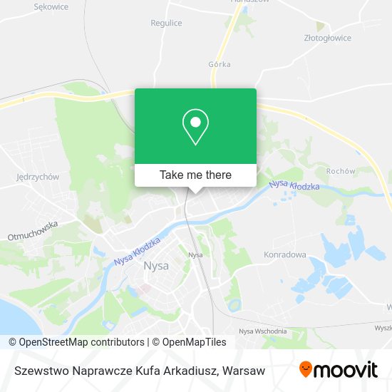 Szewstwo Naprawcze Kufa Arkadiusz map