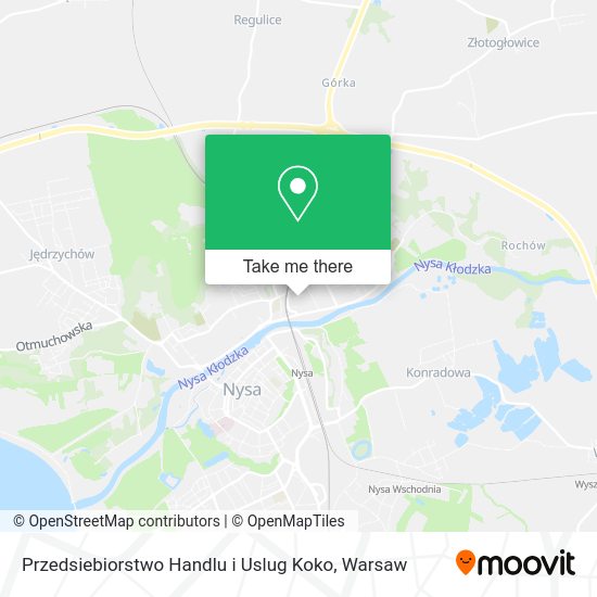 Przedsiebiorstwo Handlu i Uslug Koko map