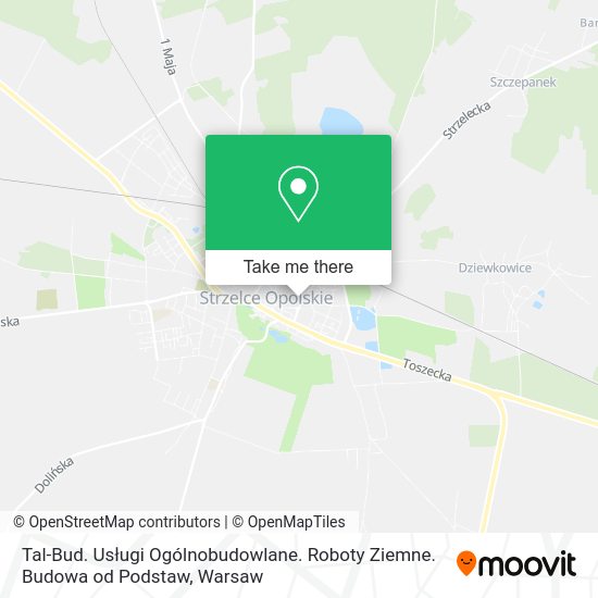 Tal-Bud. Usługi Ogólnobudowlane. Roboty Ziemne. Budowa od Podstaw map