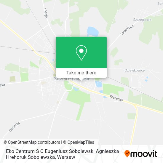 Карта Eko Centrum S C Eugeniusz Sobolewski Agnieszka Hrehoruk Sobolewska