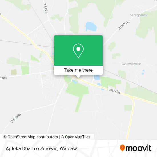 Карта Apteka Dbam o Zdrowie