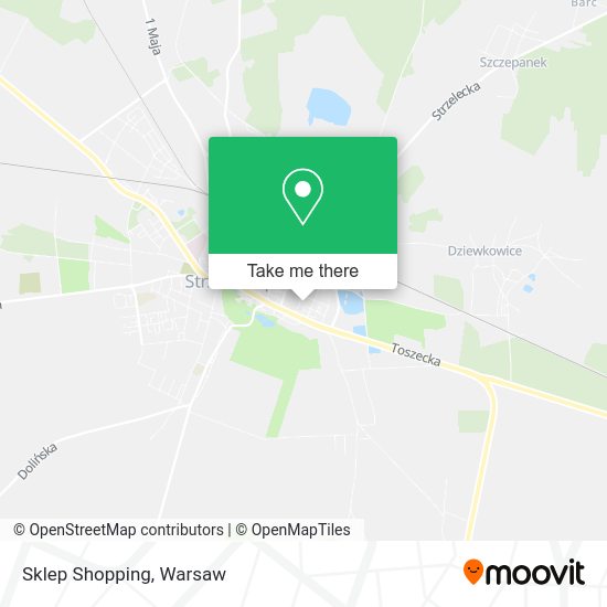 Sklep Shopping map