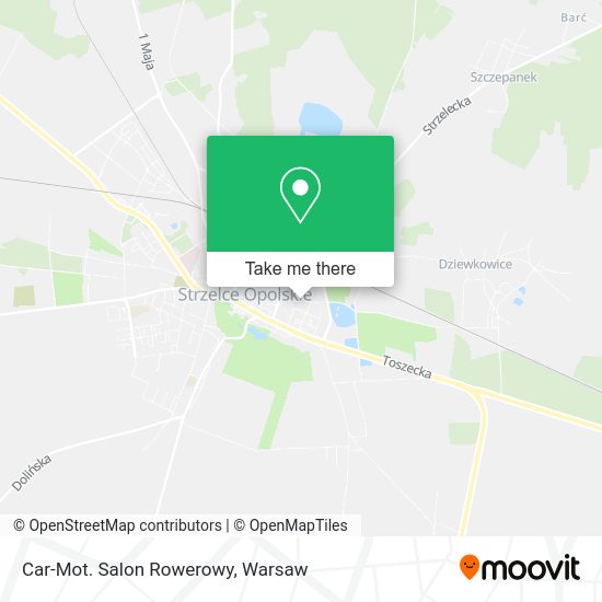 Car-Mot. Salon Rowerowy map