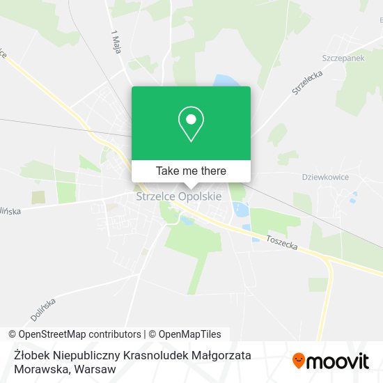 Żłobek Niepubliczny Krasnoludek Małgorzata Morawska map