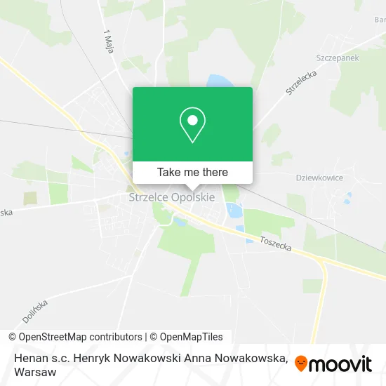 Карта Henan s.c. Henryk Nowakowski Anna Nowakowska