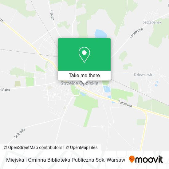 Miejska i Gminna Biblioteka Publiczna Sok map