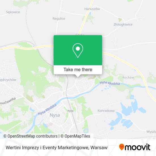 Wertini Imprezy i Eventy Marketingowe map