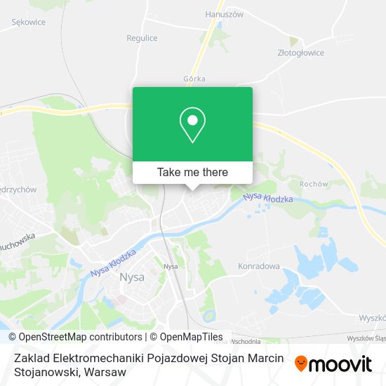 Zaklad Elektromechaniki Pojazdowej Stojan Marcin Stojanowski map