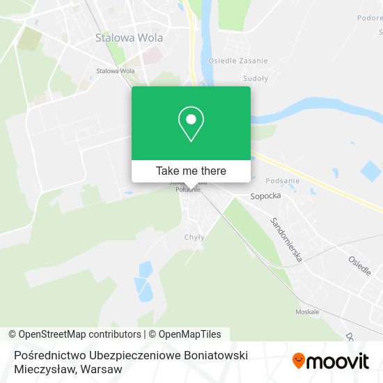 Pośrednictwo Ubezpieczeniowe Boniatowski Mieczysław map