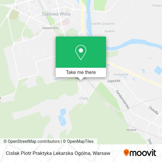 Cisłak Piotr Praktyka Lekarska Ogólna map