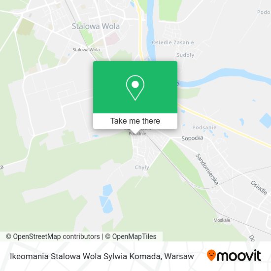 Ikeomania Stalowa Wola Sylwia Komada map