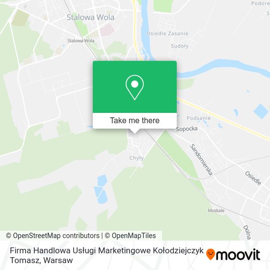 Firma Handlowa Usługi Marketingowe Kołodziejczyk Tomasz map