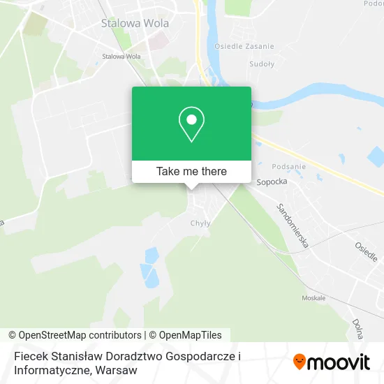 Карта Fiecek Stanisław Doradztwo Gospodarcze i Informatyczne