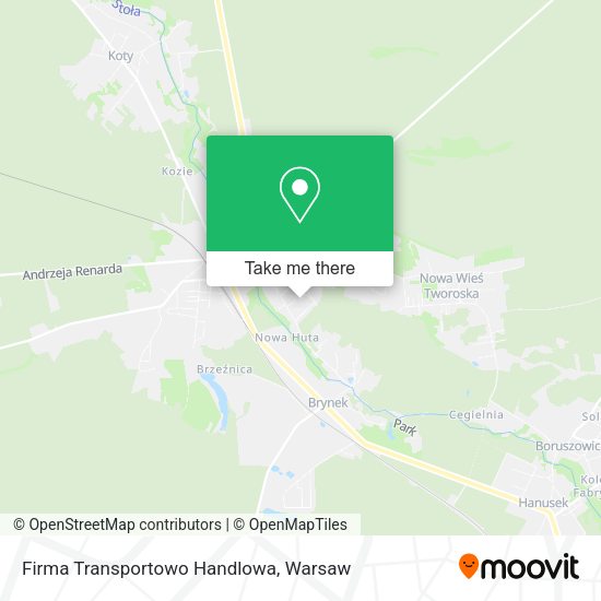 Firma Transportowo Handlowa map