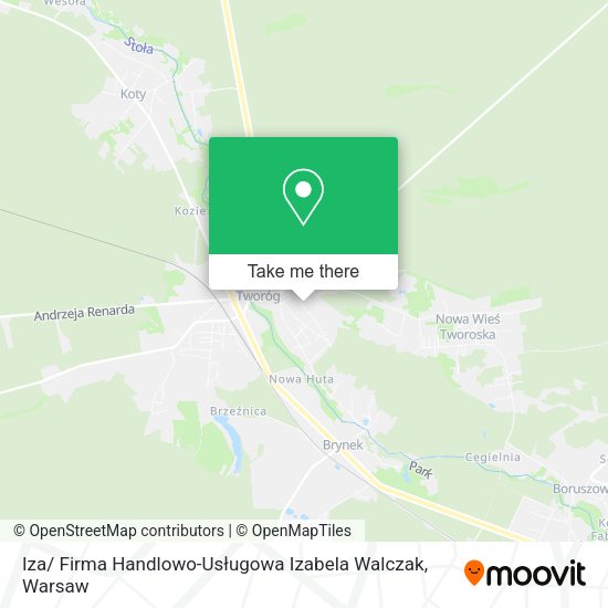 Iza/ Firma Handlowo-Usługowa Izabela Walczak map