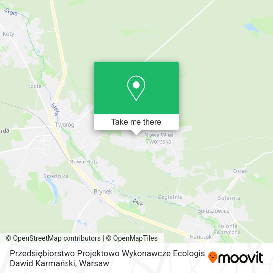 Przedsiębiorstwo Projektowo Wykonawcze Ecologis Dawid Karmański map