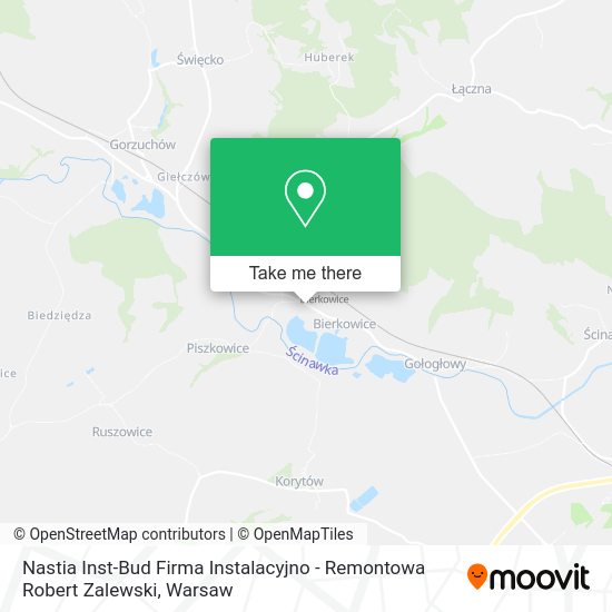 Nastia Inst-Bud Firma Instalacyjno - Remontowa Robert Zalewski map