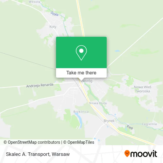 Карта Skalec A. Transport