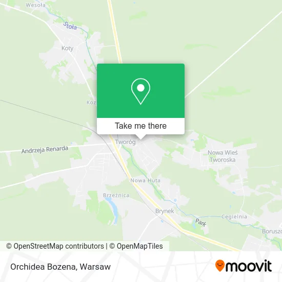 Карта Orchidea Bozena