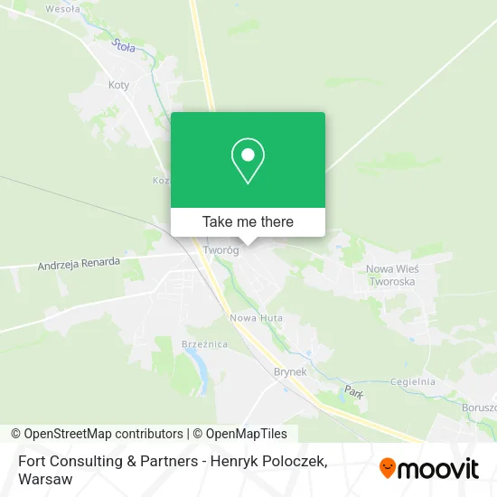 Карта Fort Consulting & Partners - Henryk Poloczek