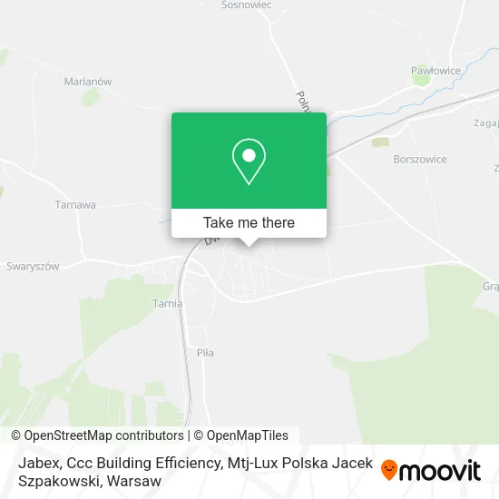 Карта Jabex, Ccc Building Efficiency, Mtj-Lux Polska Jacek Szpakowski